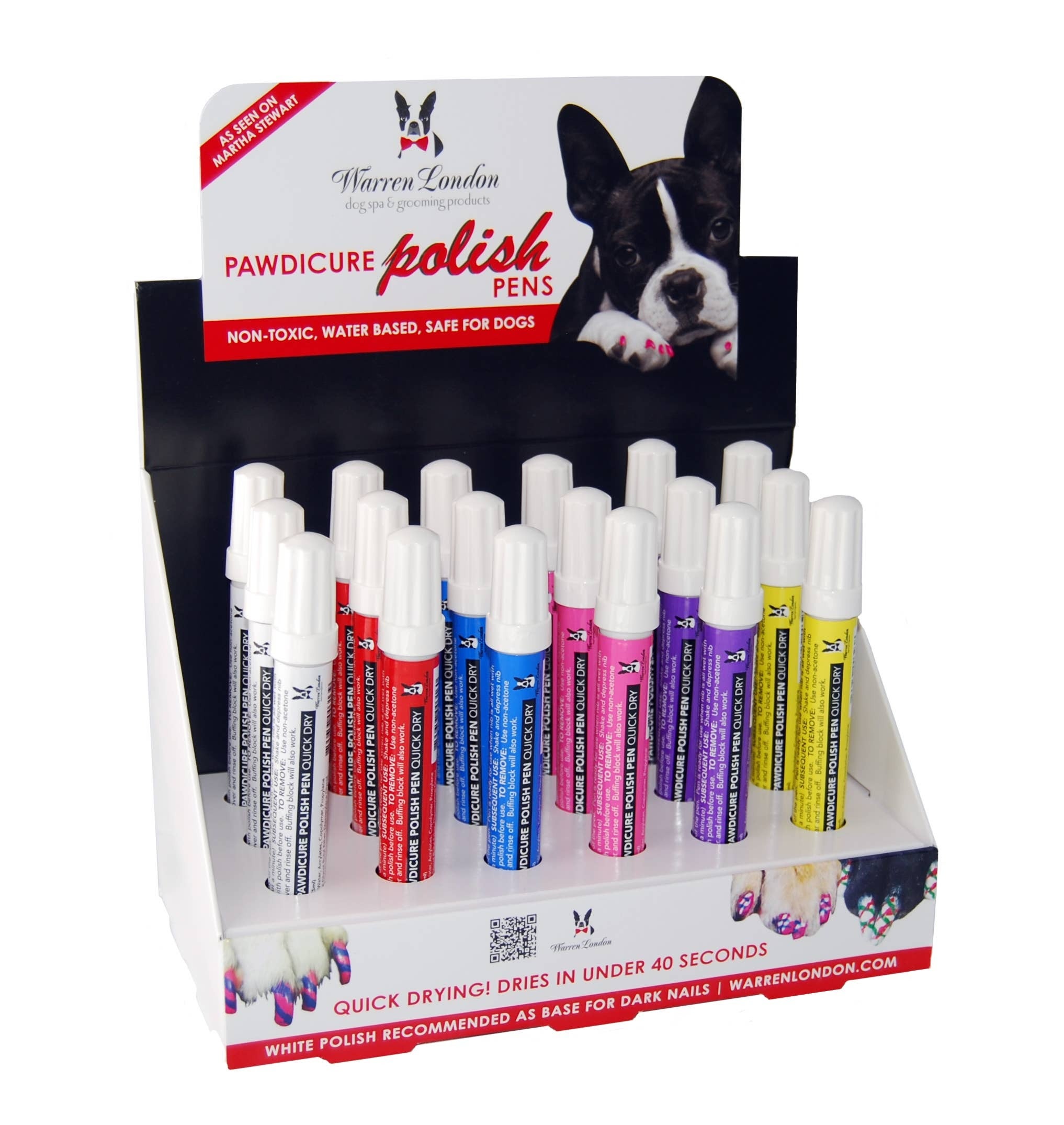 Amazon.com : Dog Nail Polish Pens Quick Dry 8 Colors - Pet Nail Polish for  Dogs or Cats, Easy Application Dog Safe Nail Polish, Fast Dry Dog Polish -  Great Girl Dog